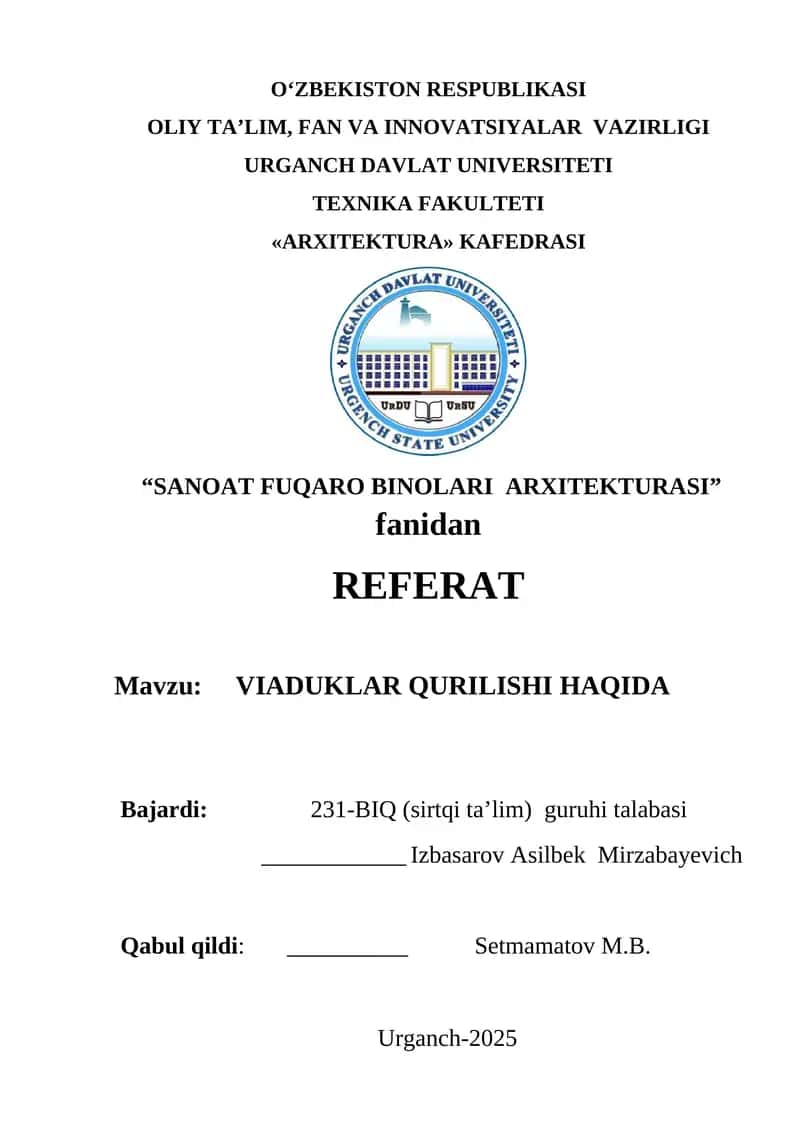 SANOAT FUQARO BINOLARI ARXITEKTURASI 1