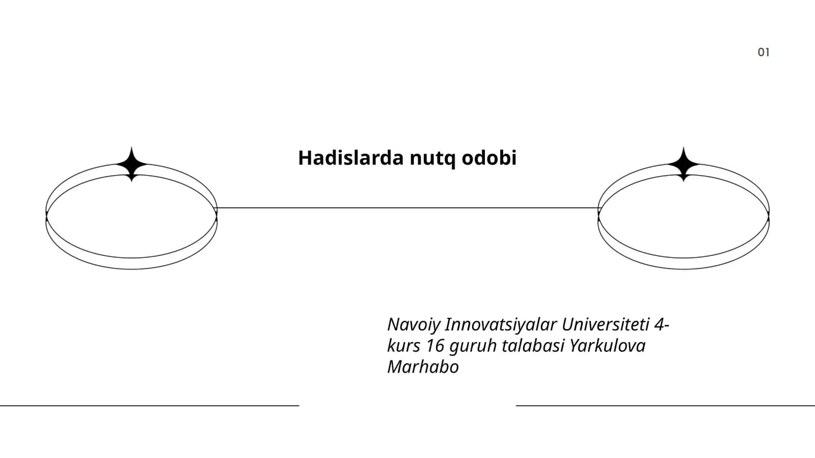 Hadislarda nutq odobi 1