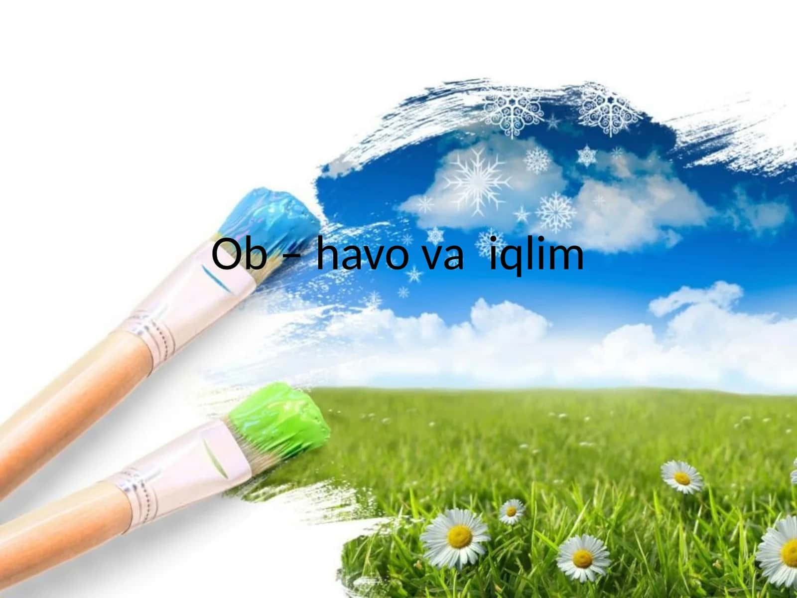 Ob – havo va iqlim 1