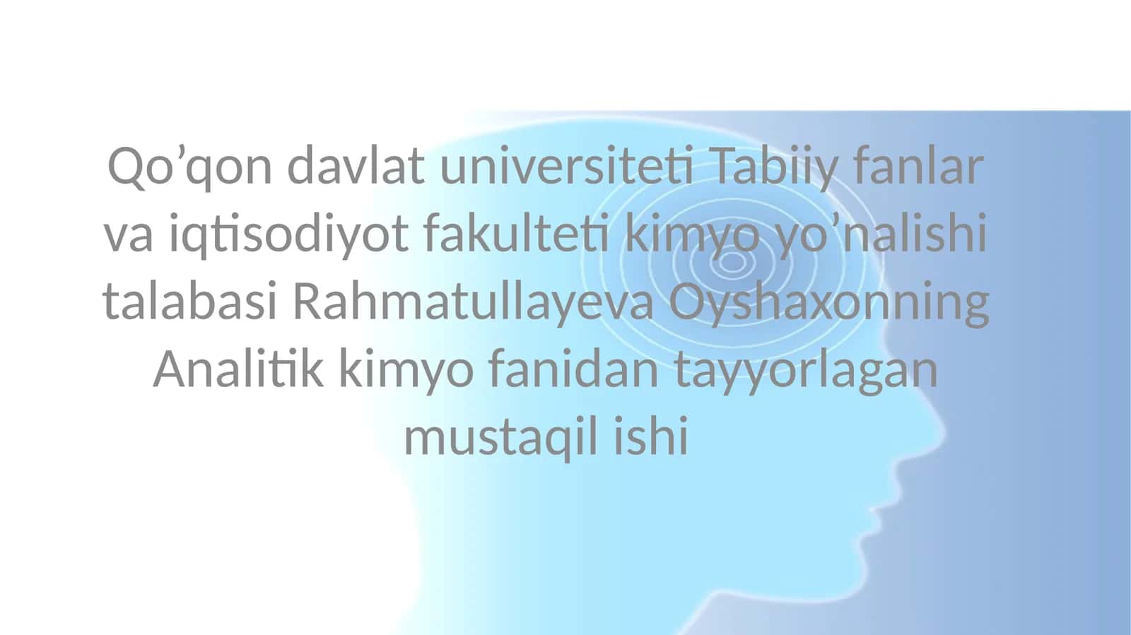 Analitik kimyo 1