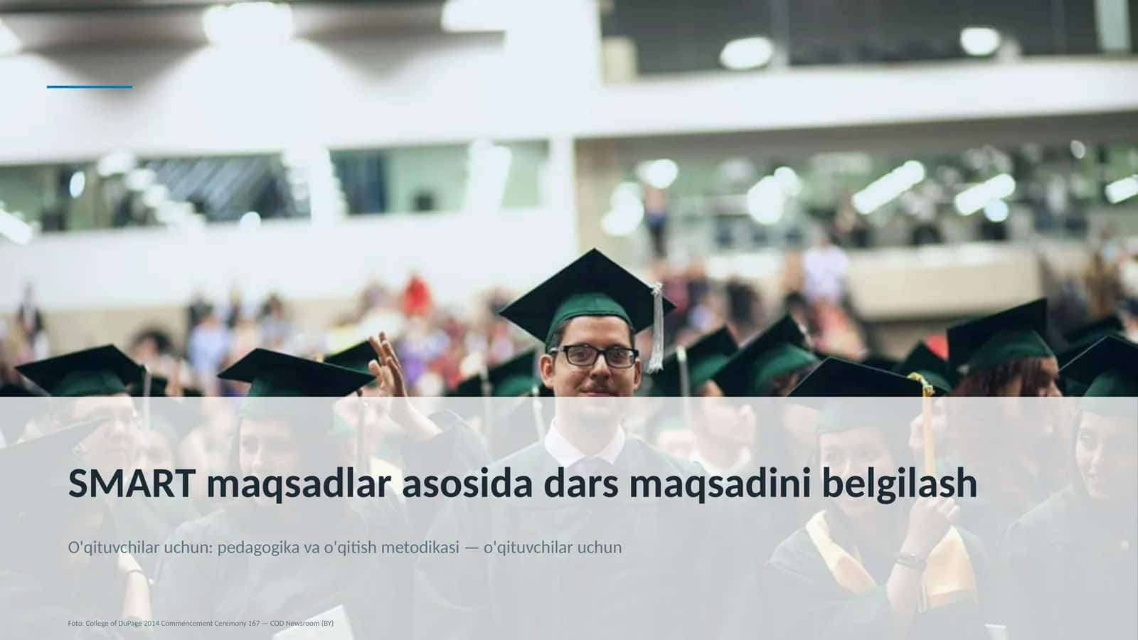 Dars Maqsadini Belgilash 1