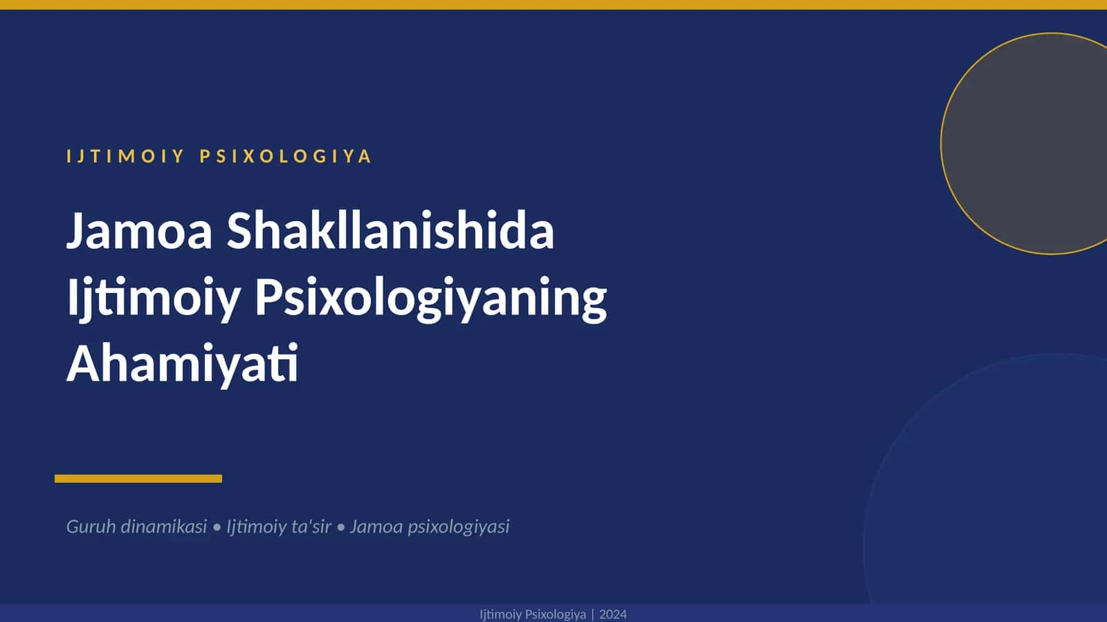 IJTIMOIY PSIXOLOGIYA 1
