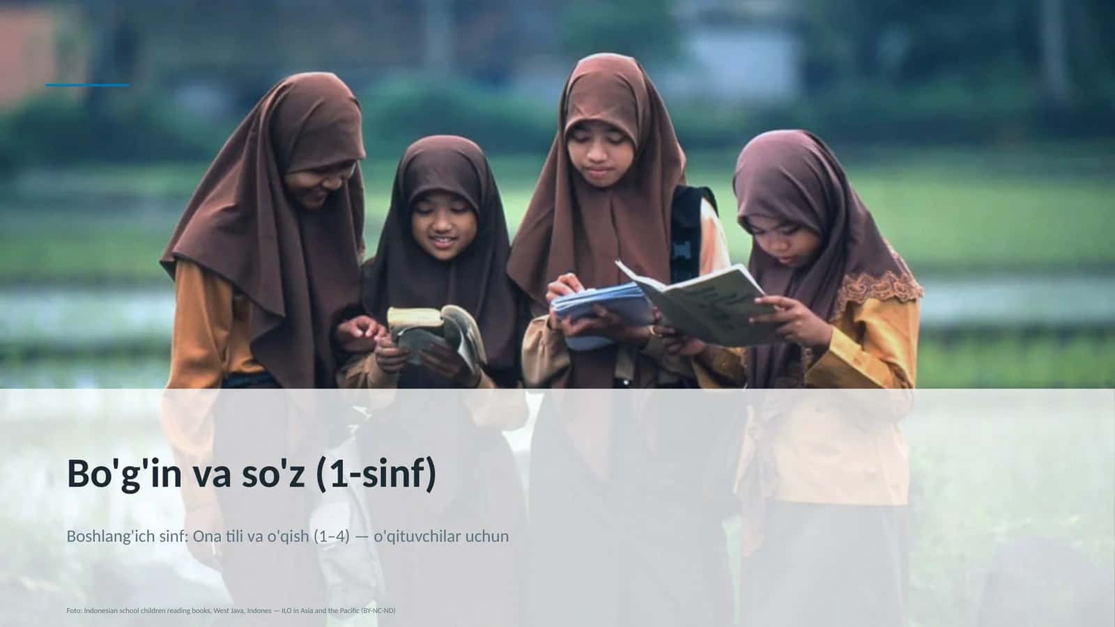 Bo'g'in va so'z (1-sinf) 1