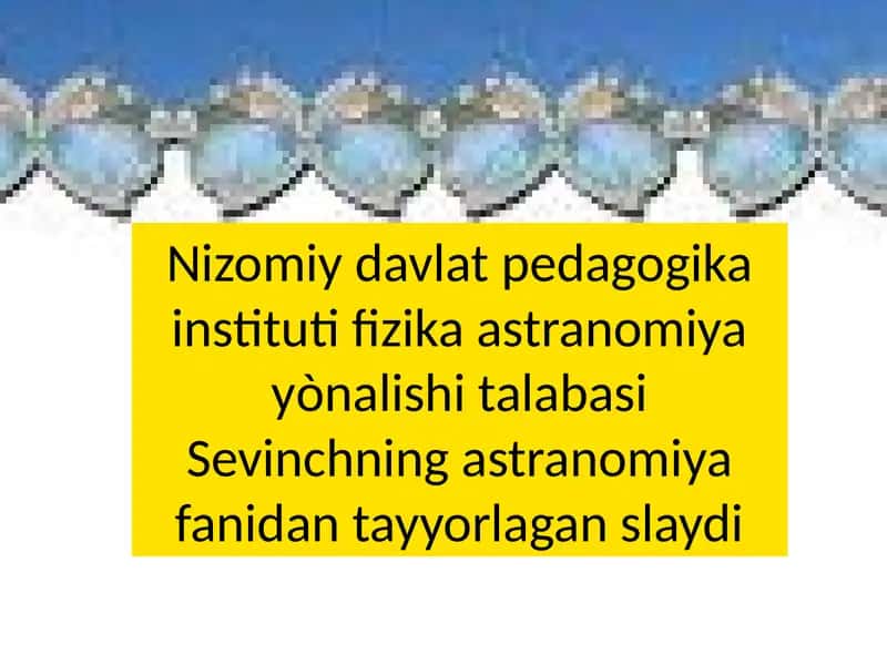 Quyosh tizimi 1