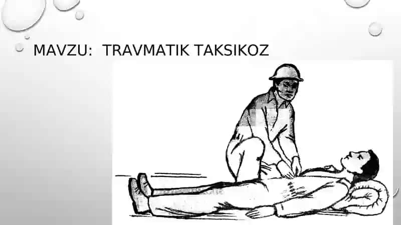 TRAVMATIK TAKSIKOZ