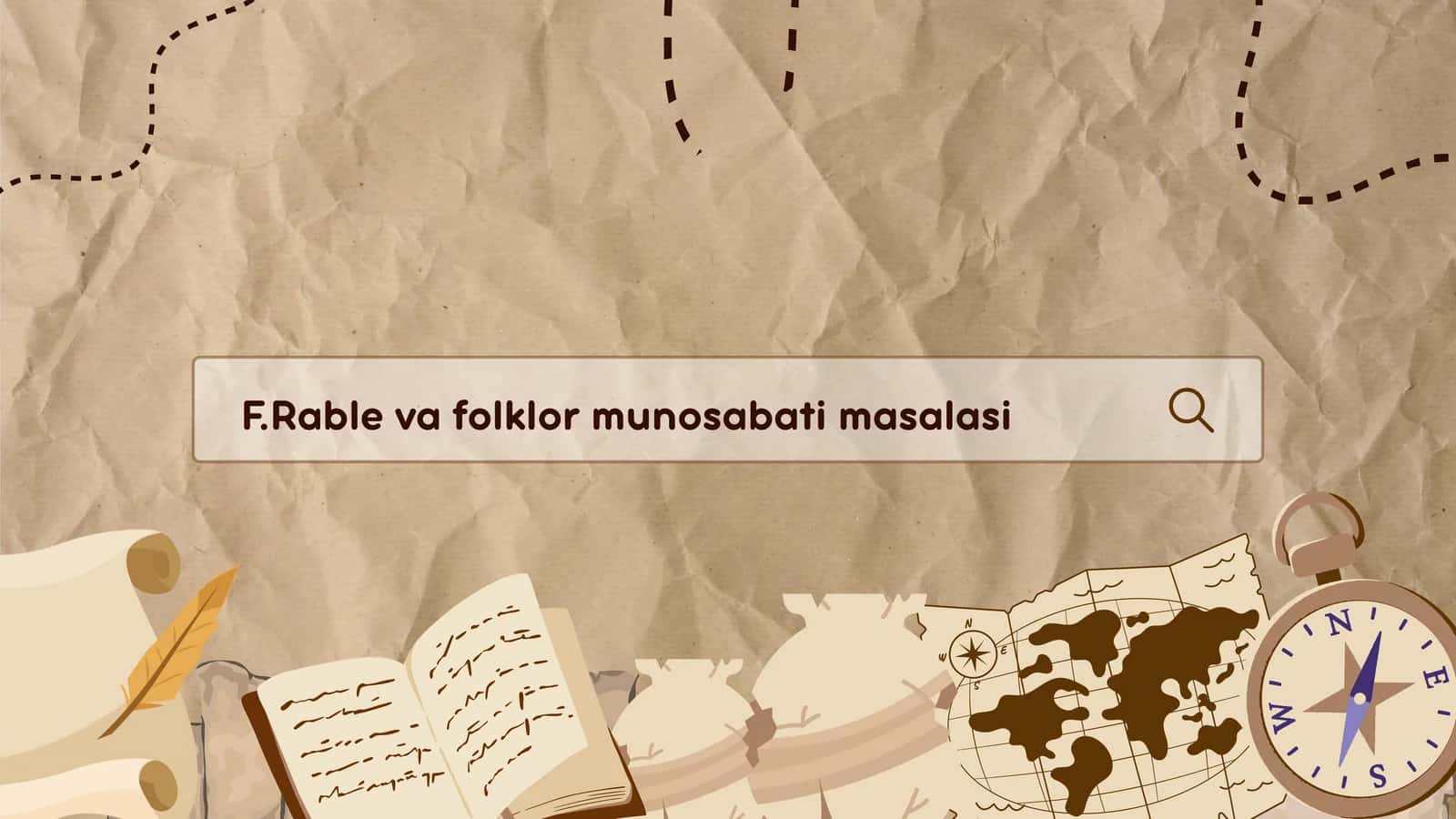 F.Rable va folklor munosabati masalasi 1
