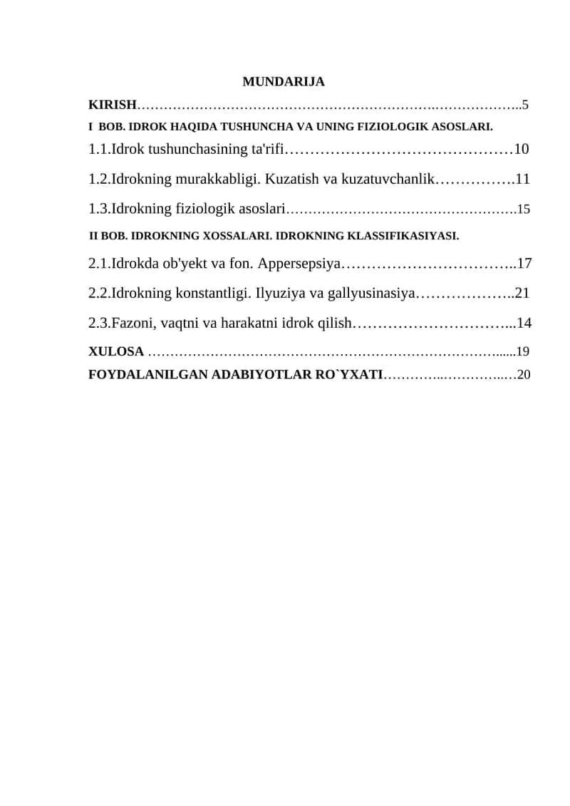 Kurs ishi tuzulishi 1