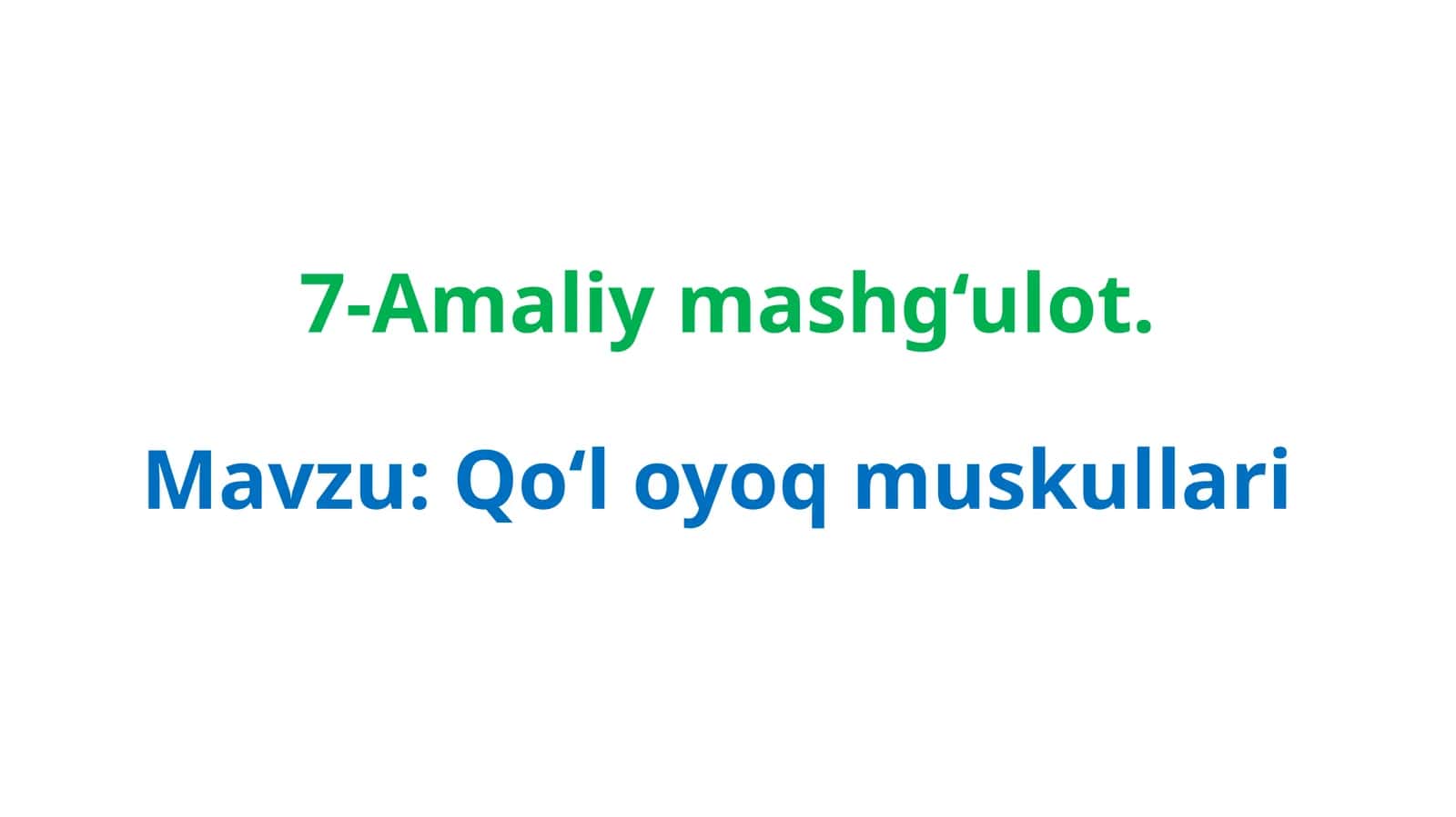 Qoʻloyoq muskullari 1