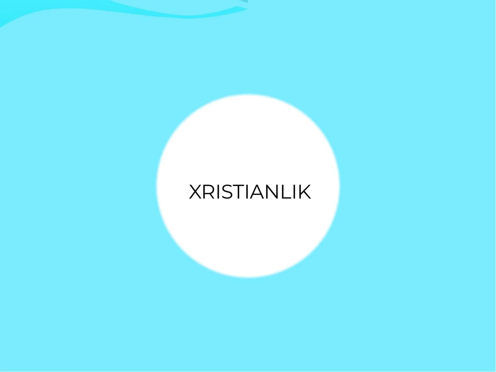XRISTIANLIK 1