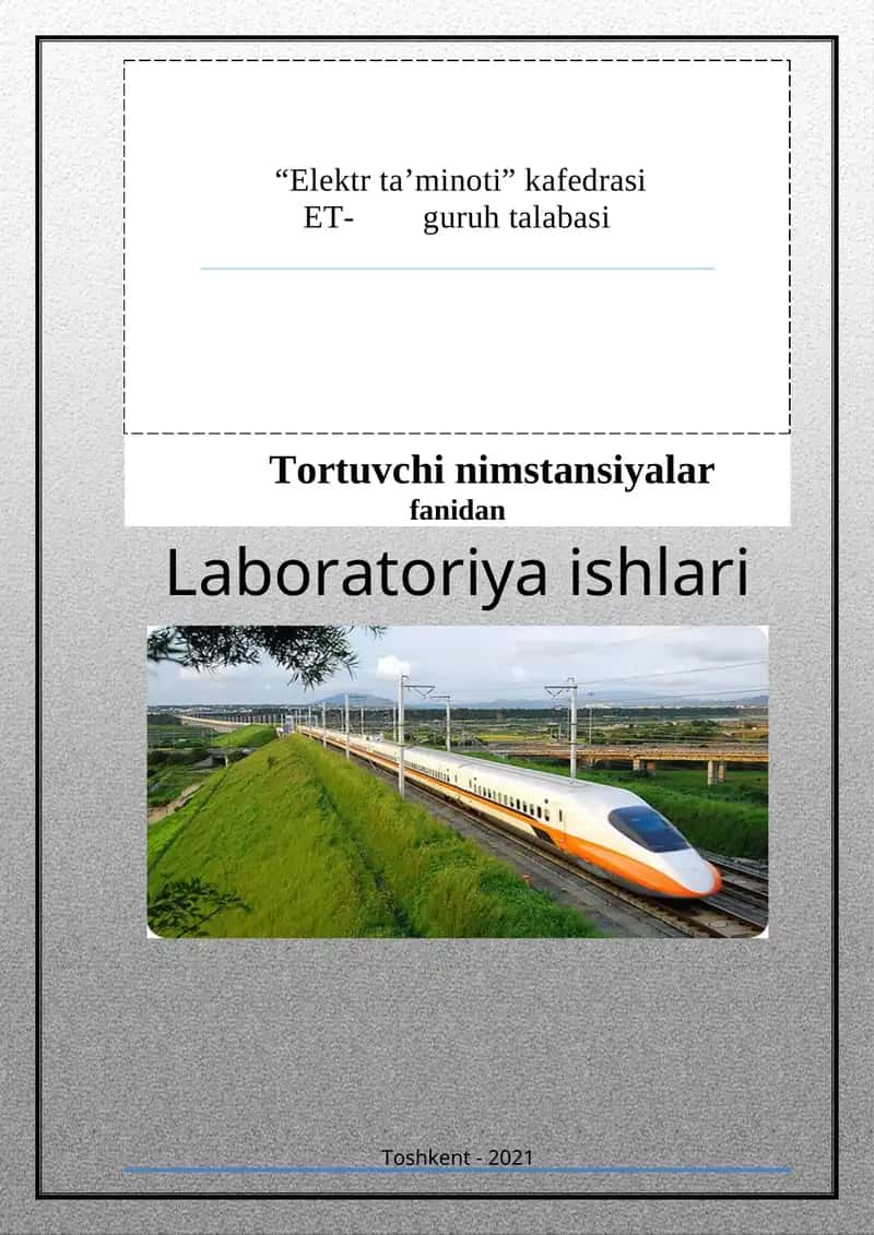 Tortuvchi nimstansiyalar 1
