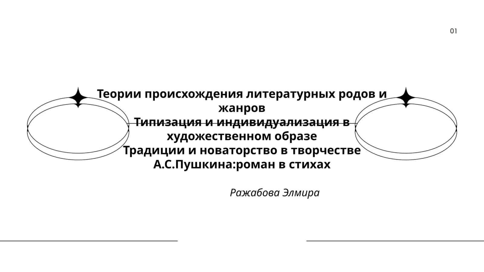 Теории происхождения литературных родов и жанров 1
