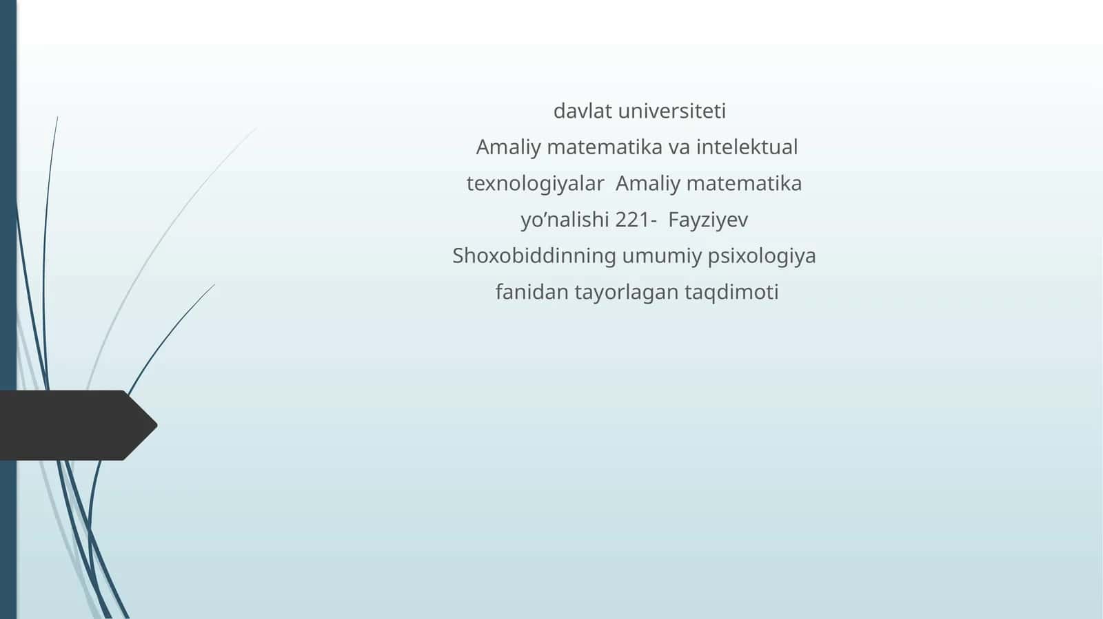 Dasturiy vositalarning didaktiv imkoniyatlari 1