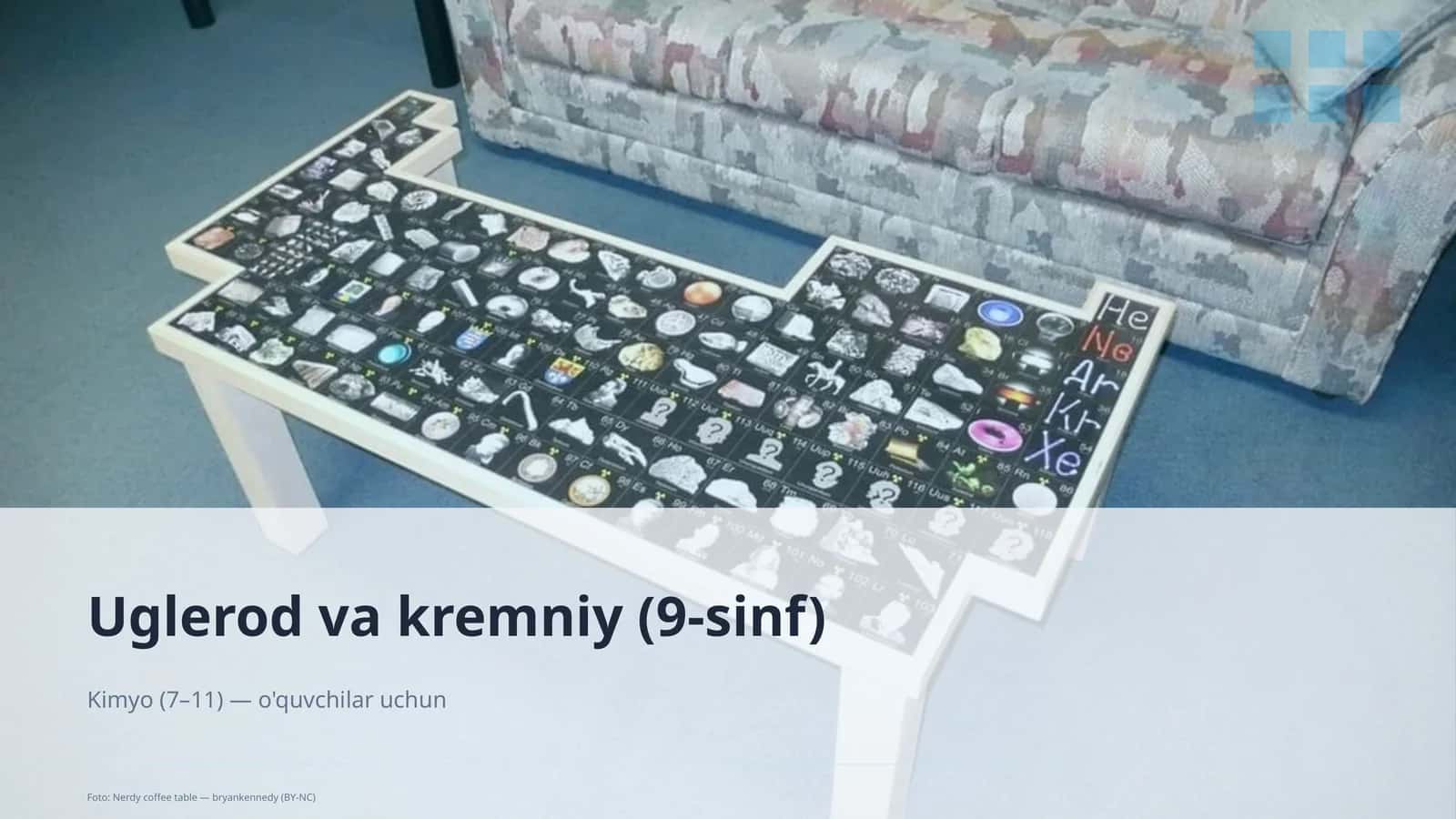 Uglerod va kremniy (9-sinf) 1