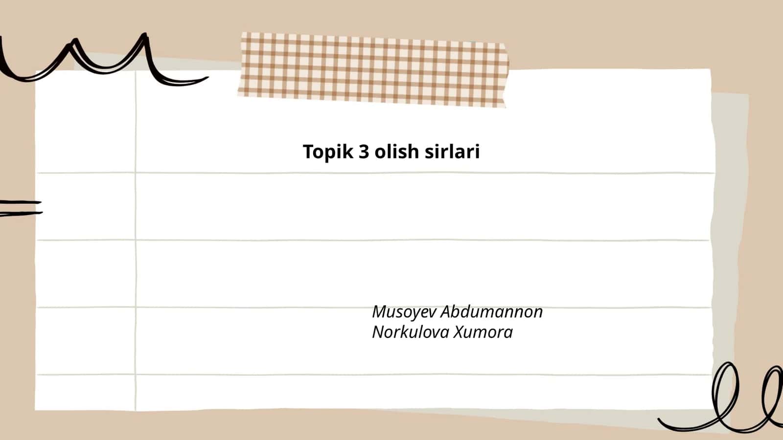 TOPIK 3 olish sirlari 1