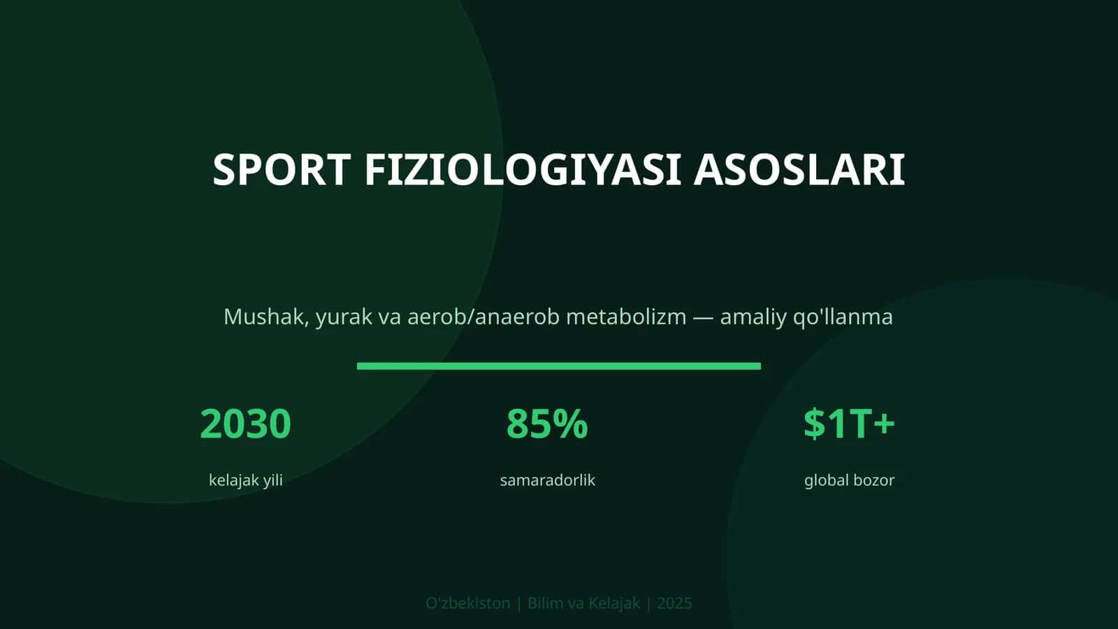 SPORT FIZIOLOGIYASI ASOSLARI 1