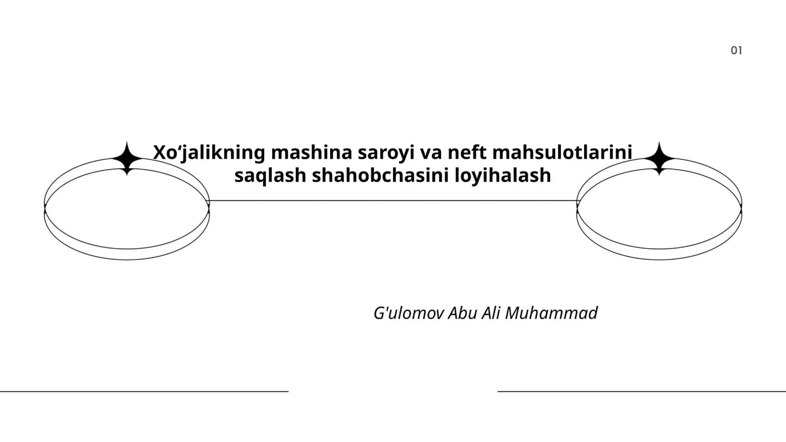 Xo‘jalikning mashina saroyi arxitekturasi 1