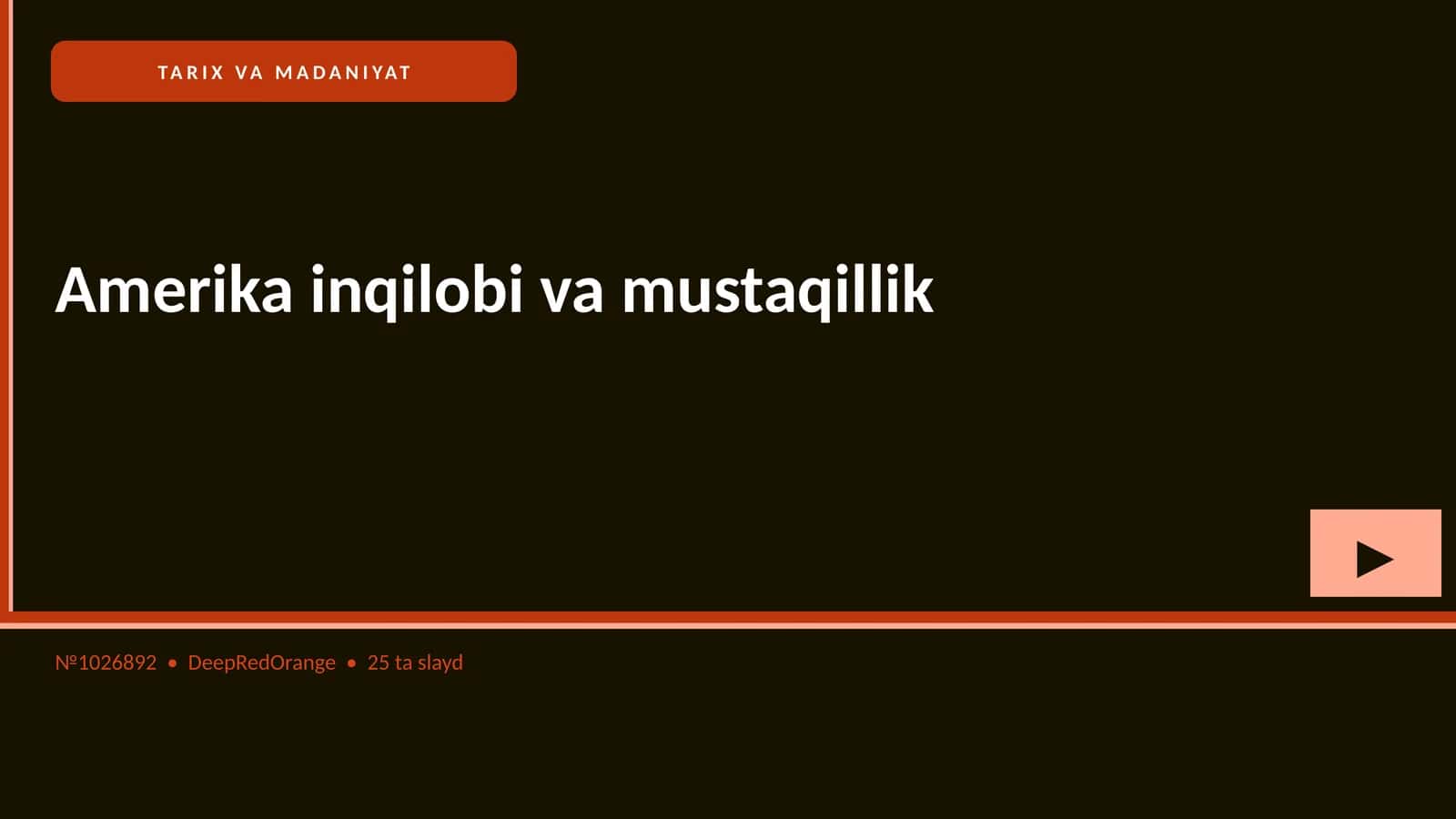 Amerika inqilobi va mustaqillik 1