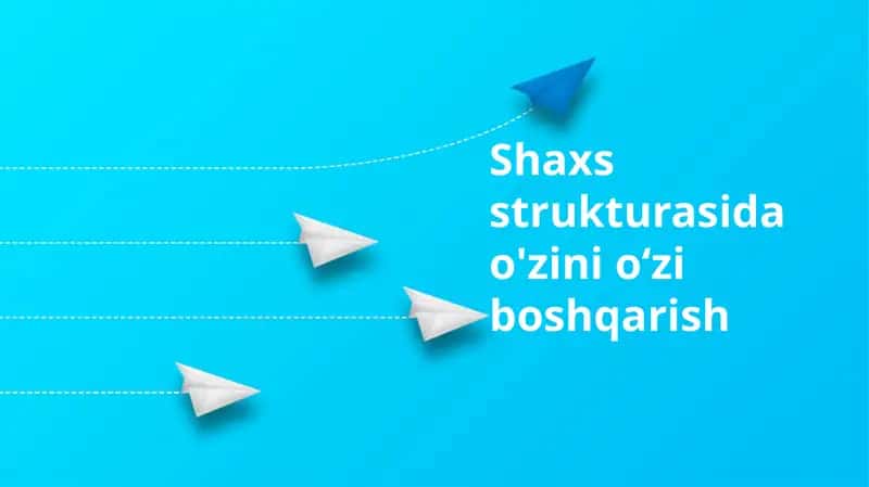 O'z-o'zini boshqarish 1