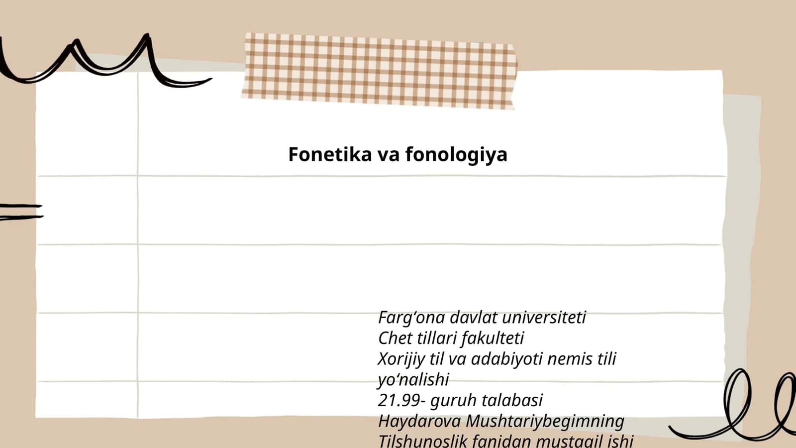 Xorijiy Til va Adabiyoti Nemis Tili Yoʻnalishi 1