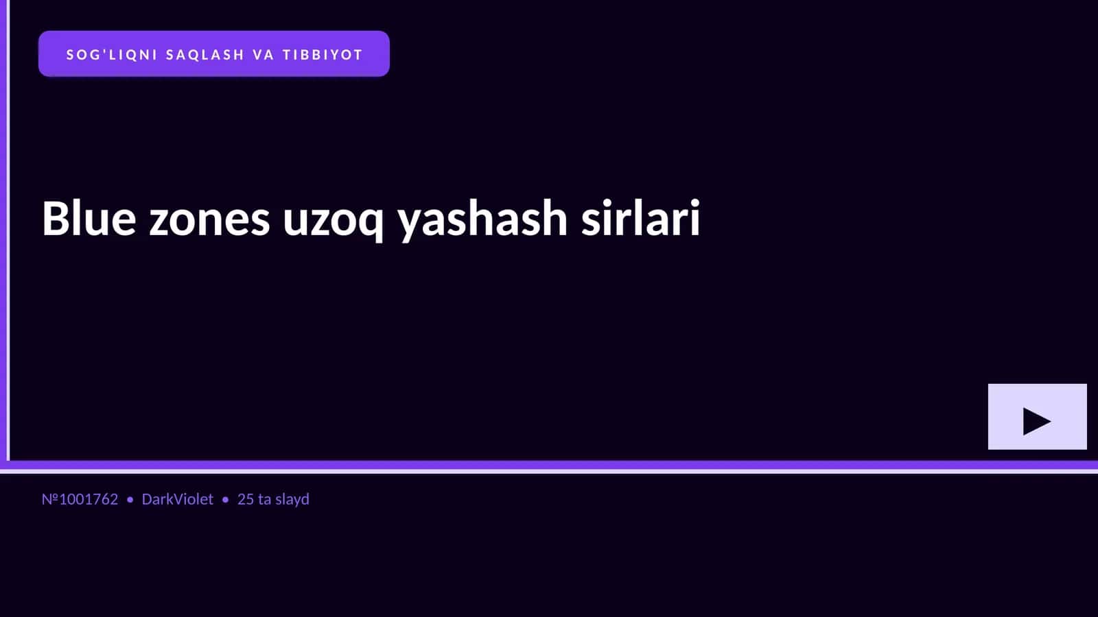 Blue zones uzoq yashash sirlari 1