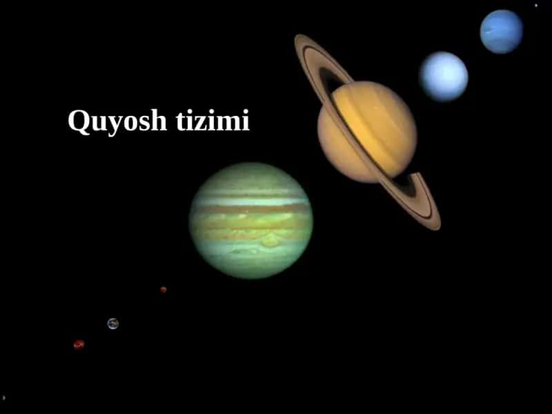 Quyosh tizimi 1