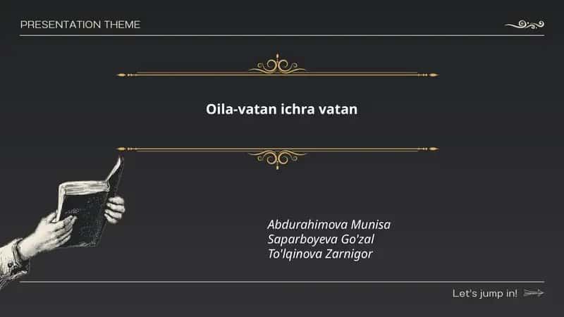 Oilada vatanparvar ruhni shakllantirish 1