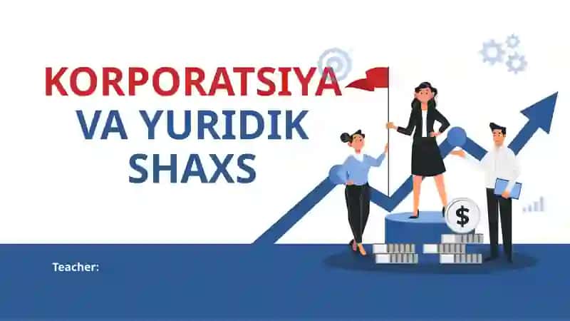 Yuridik shaxsnig ta'siri