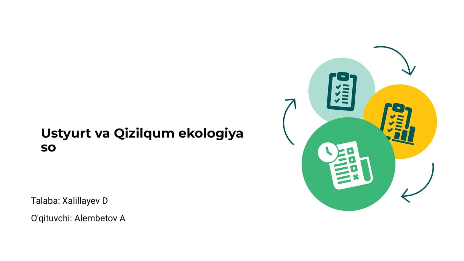 Ustyurt va Qizilqum ekologiya so 1