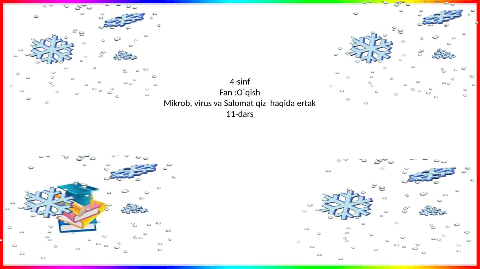 Mikrob, virus va Salomat qiz haqida ertak 1