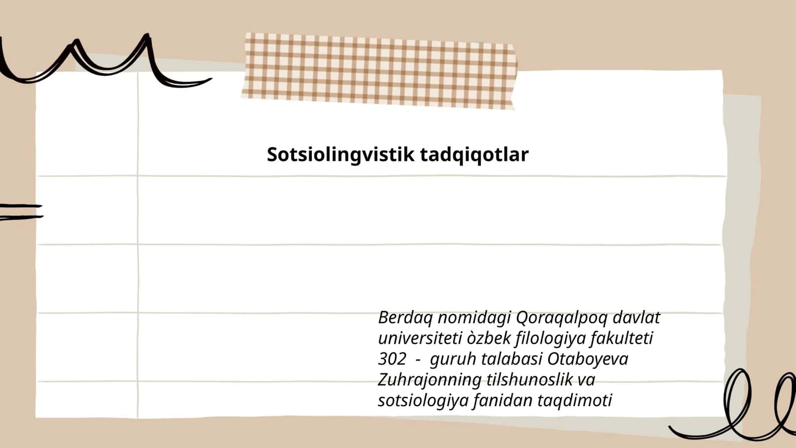 Sotsiolingvistik tadqiqotlar 1