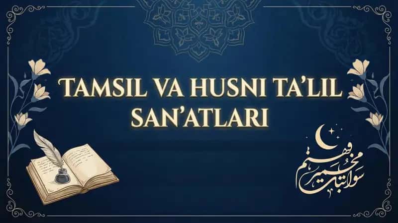 Tamsil va husni Ta’lil san’atlari 1
