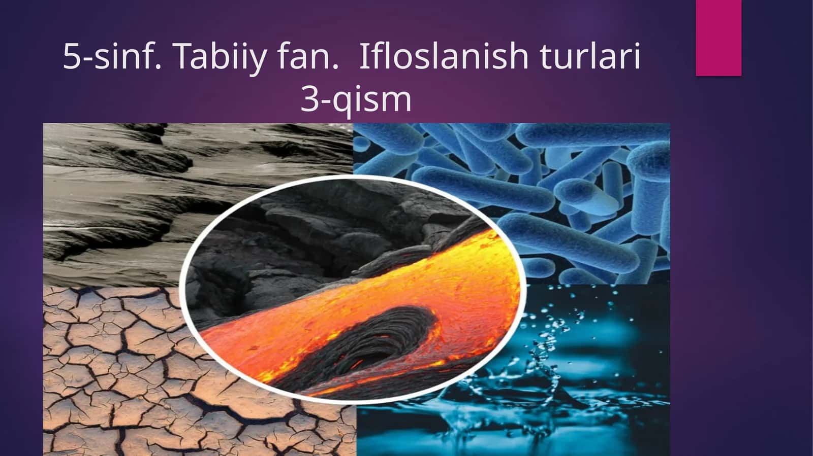 5-sinf.Tabiiyfan.Ifloslanishturlari3-qism 1
