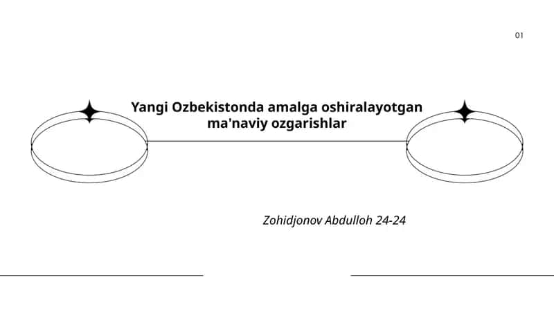 Yangi O'zbekistonning ma'naviyat konsepsiyasi 1