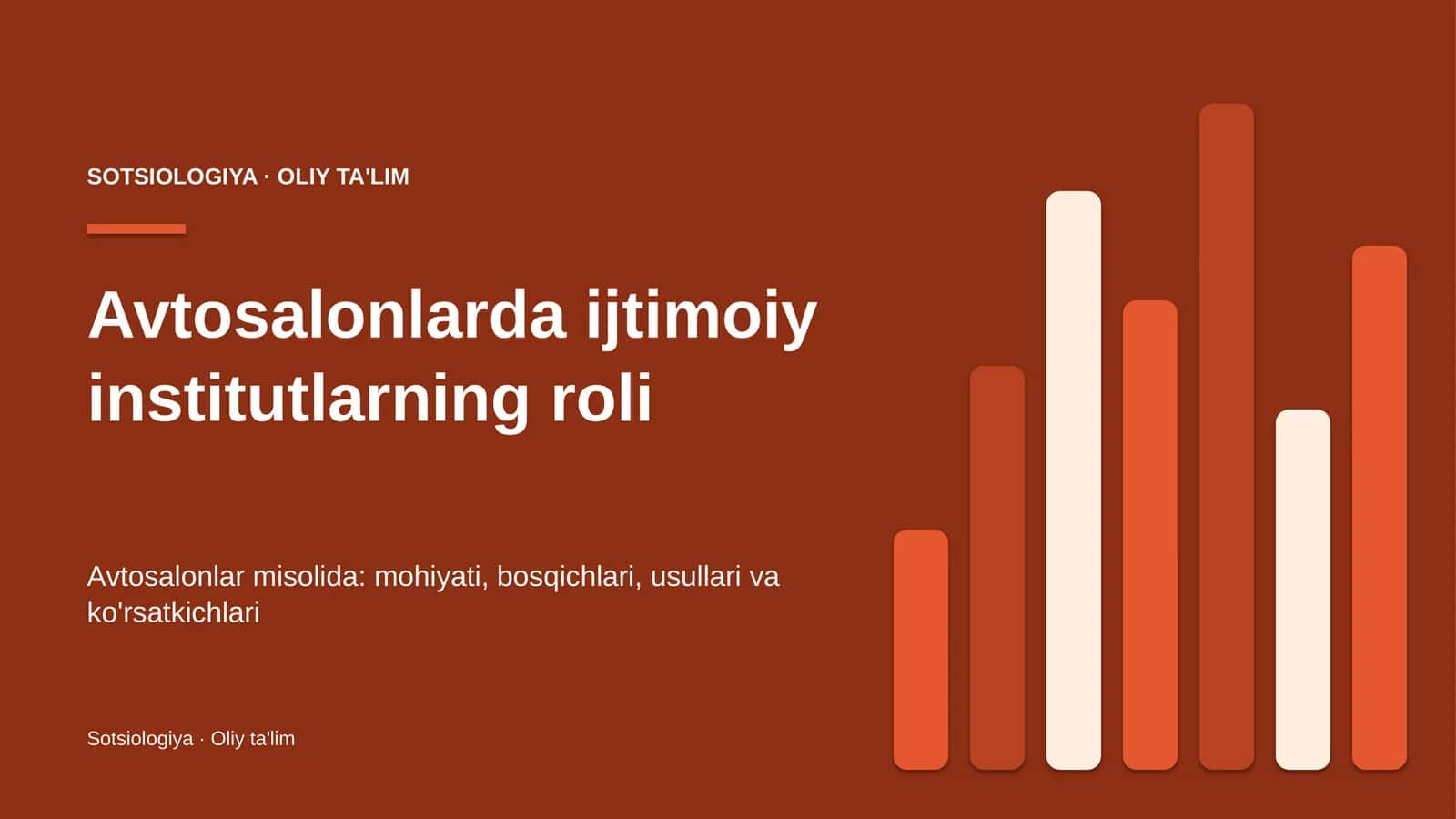 Avtosalonlarda ijtimoiy institutlarning roli 1