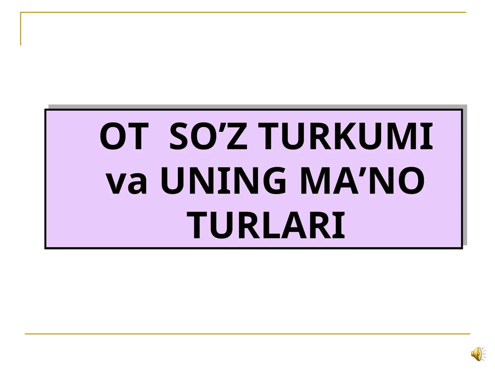 OTSO’Z TURKUMI va UNING MA’NO TURLARI 1