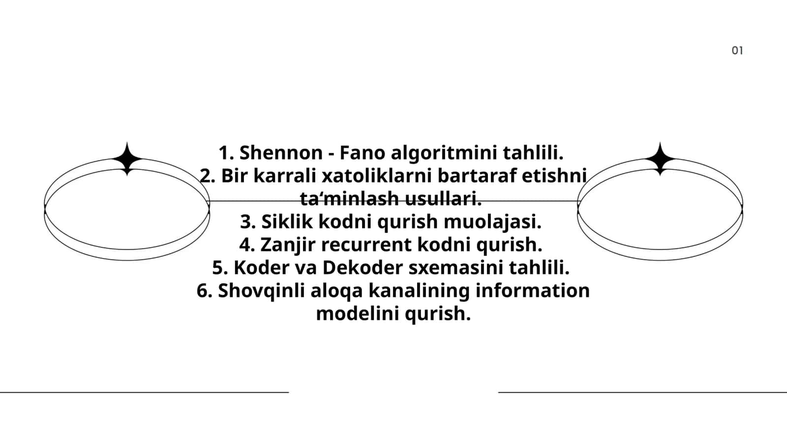 Shovqinli aloqa kanalining information modelini qurish 1
