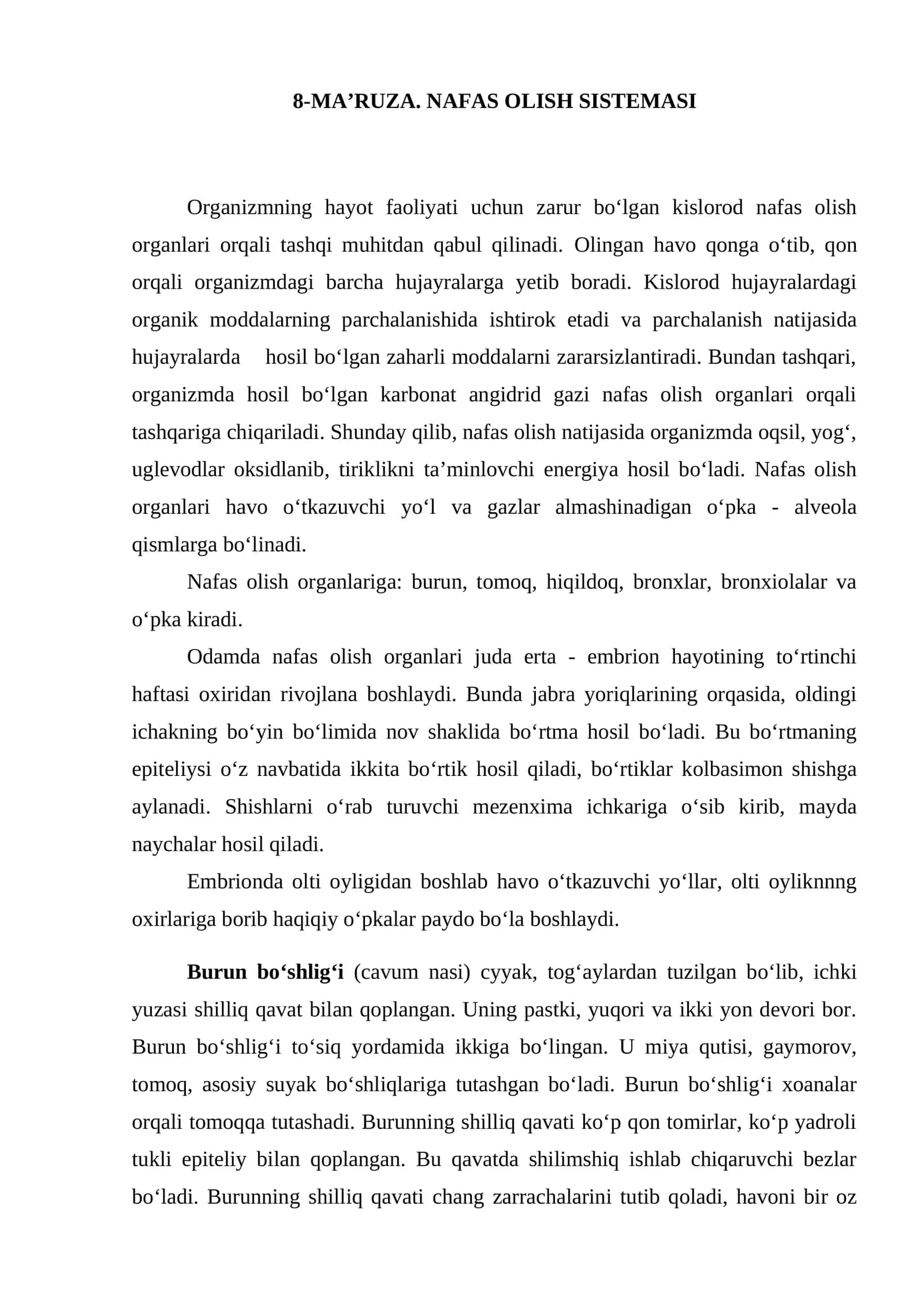 Nafas Olish Sistemi 1