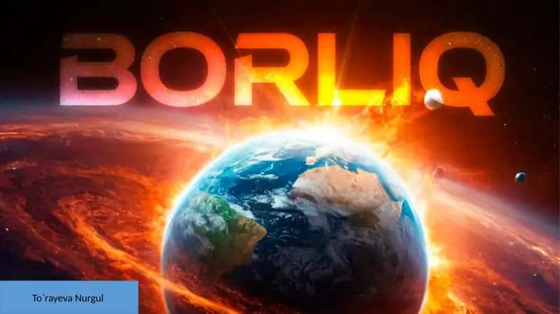Borliq tushunchasi 1