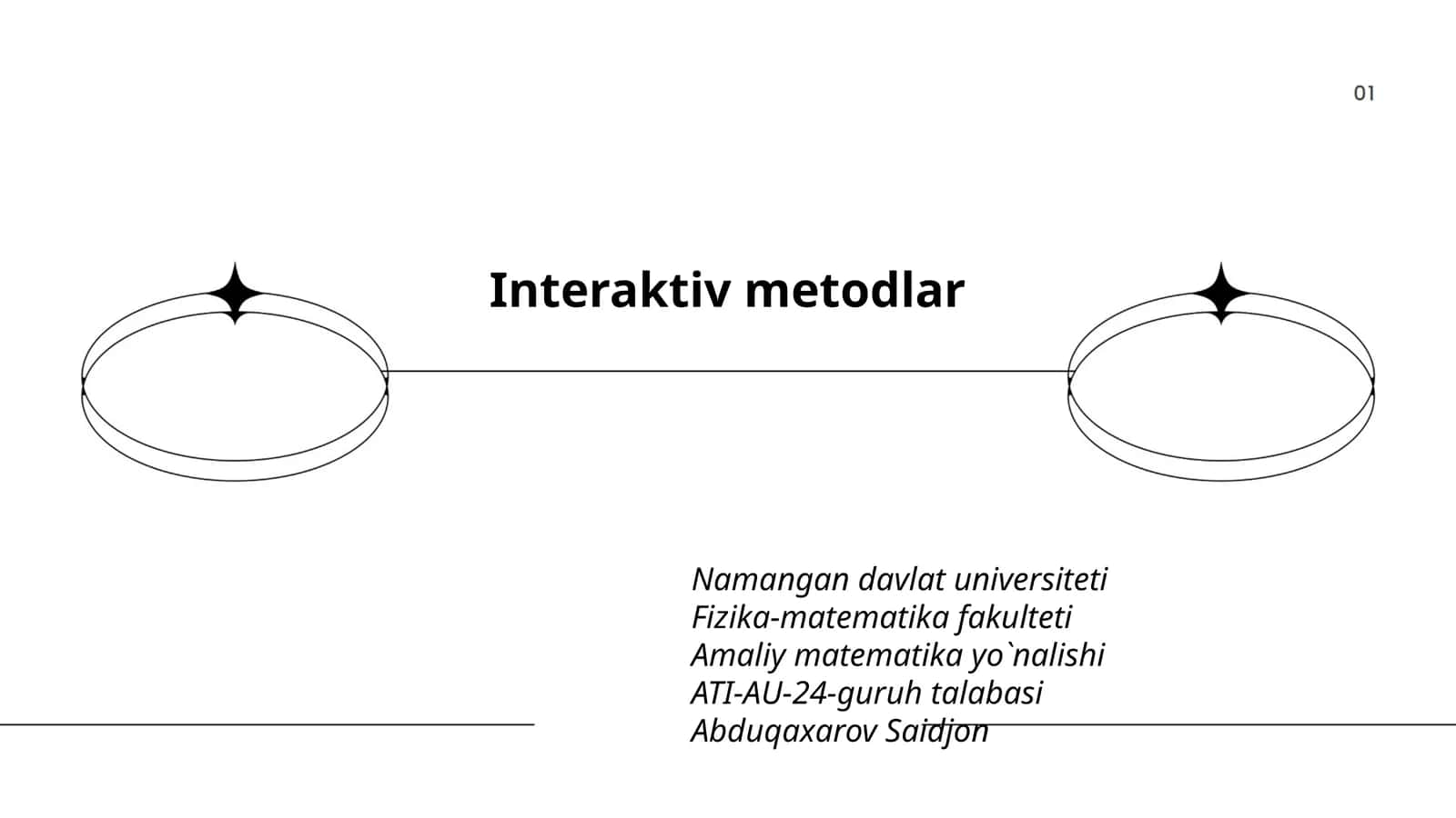 Interaktiv metodlar 1