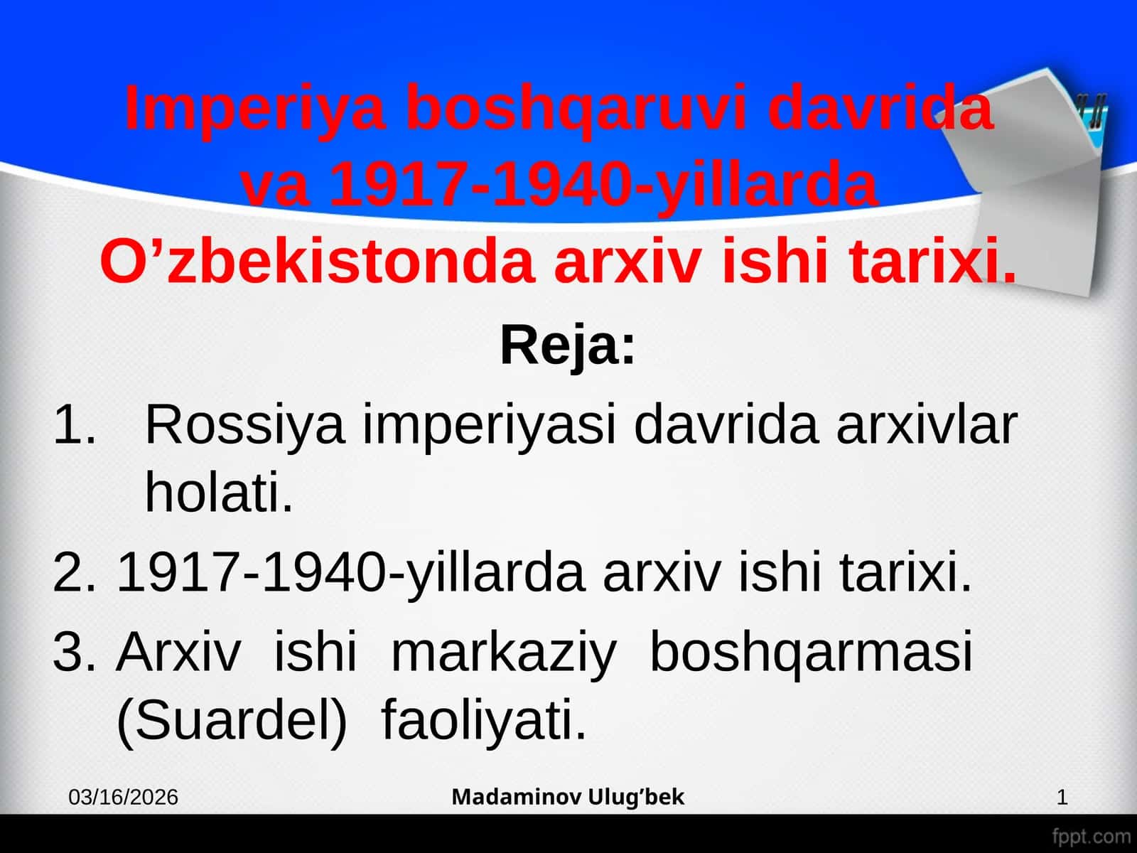 Suardel faoliyati 1