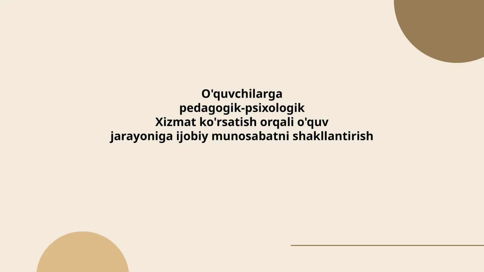 O'quvchilargapedagogik-psixologikXizmat 1
