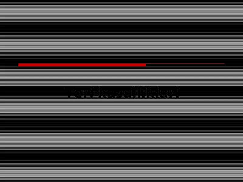 Teri kasalliklari 1