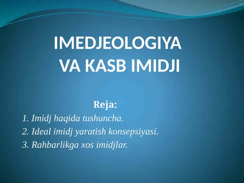 IMIDJI 1