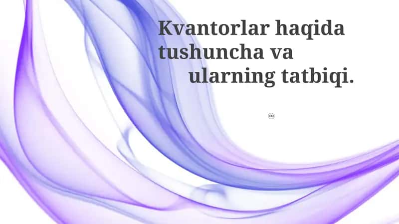 Kompyuter fanidagi qo'llanmalar 1