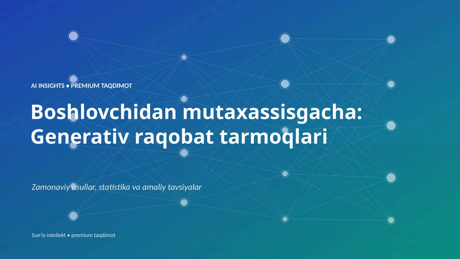 AI INSIGHTS • PREMIUM TAQDIMOT 1