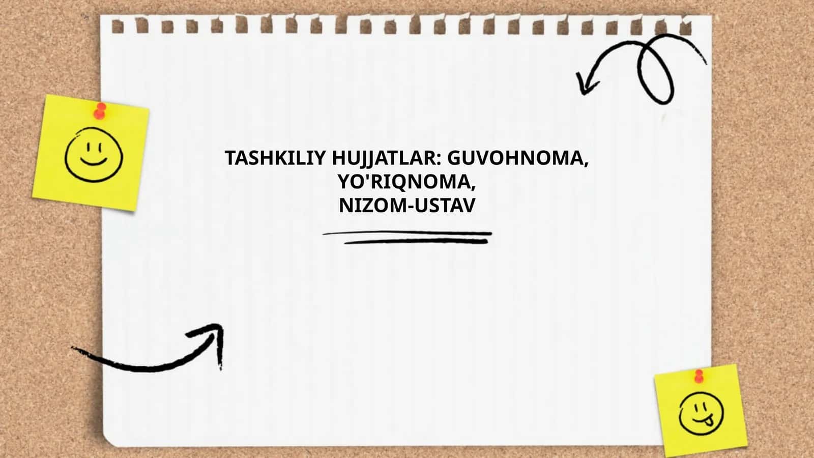 Tashkiliy hujjatlarning ahamiyati 1