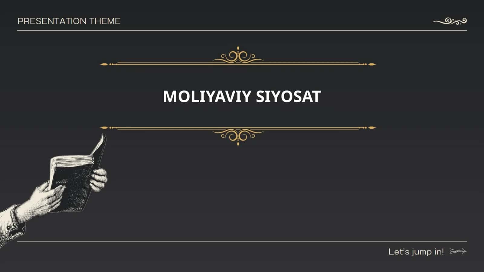 MOLIYAVIY SIYOSAT 1