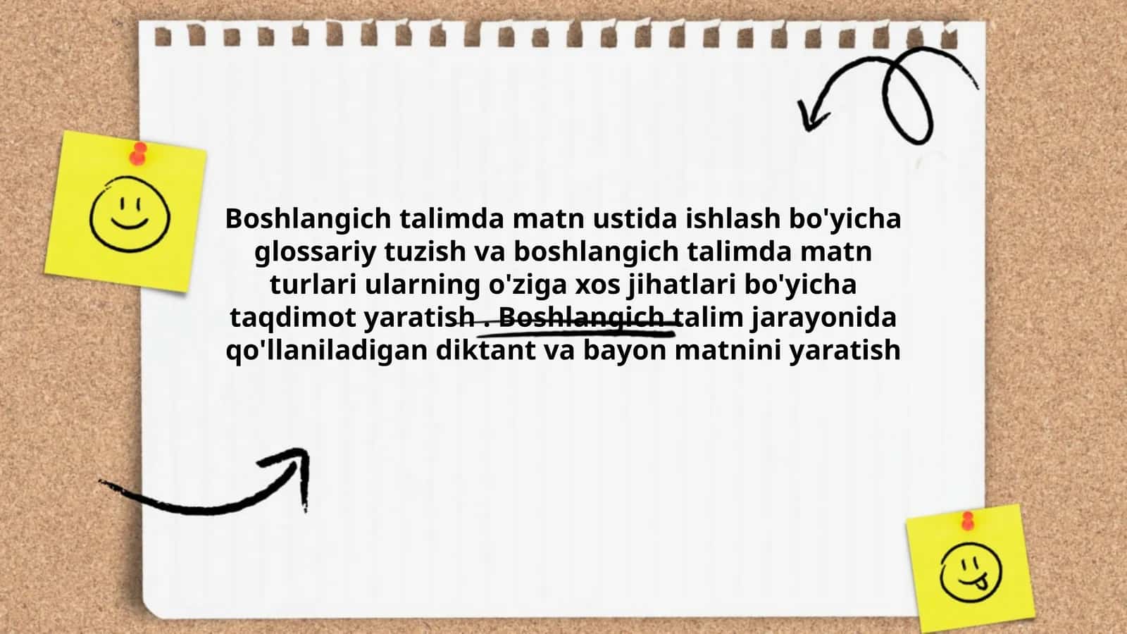 Boshlangich talimda matn ustida ishlash 1