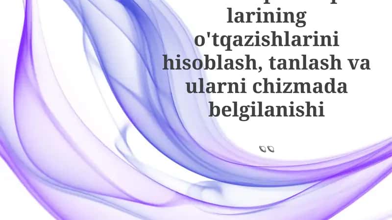Haqiqiy Dunyo Qo'llanilishi 1