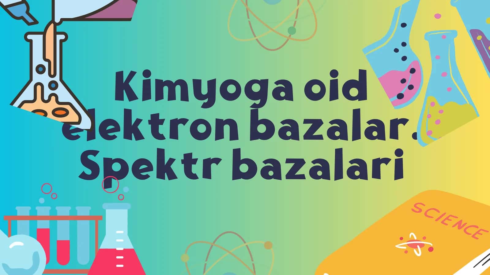 Kimyoga oid elektron bazalar 1